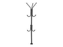 Cabide de pé com 8 cabides de metal 42x17x17 cm^ Cabide De Pé