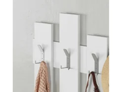 Cabide De Pé|Dmora Cabide Dpons, cabide, cabide multiusos, cabide de parede, 64x4 h79 cm, Branco
