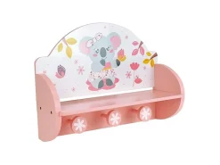 Cabide De Pé| Cabide MIMI KOALA com armazenamento para crianças Rosa