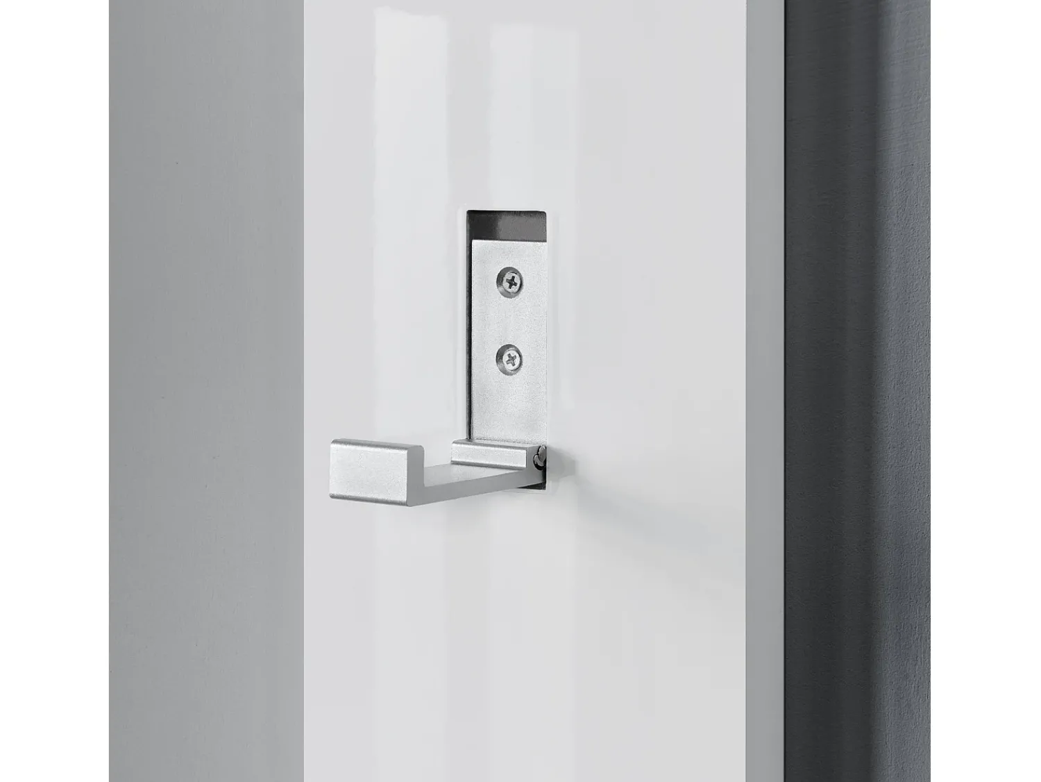 Cabide De Pé*Helloshop26 Cabide para guarda-roupa 170 cm ganchos para roupas de parede painel de parede 03_0002143 Branco