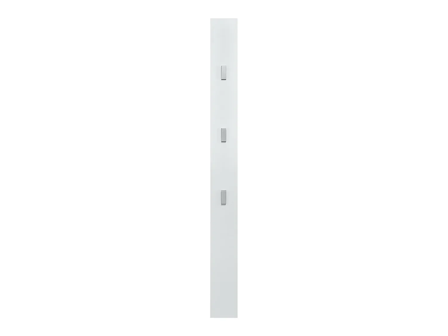 Cabide De Pé*Helloshop26 Cabide para guarda-roupa 170 cm ganchos para roupas de parede painel de parede 03_0002143 Branco