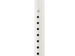 New Helloshop26 Cabide telescópico com altura ajustável 110 - 305 cm 03_0003506 Branco