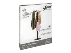 5five Cabideiro de Pé 11 Ganchos Metal Industrial 178 cm^ Cabide De Pé