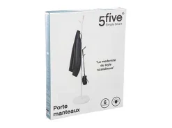 Cabide De Pé*Five Cabideiro de pé com 6 cabides, , 176 cm Branco