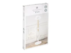 Cabide De Pé|Atmosphera for Kids Cabideiro infantil em forma de nuvem, 35 cm, melamina, e design em carvalho Branco