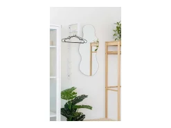 Outlet Cabides de Parede Trento, , 30x3x82 cm, Kendra Home Branco