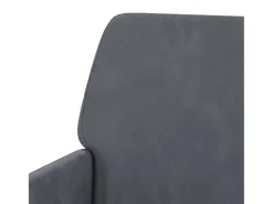 Poltrona|vidaxl Cadeira c/ apoio de braços 62x79x79 cm veludo -escuro Cinzento