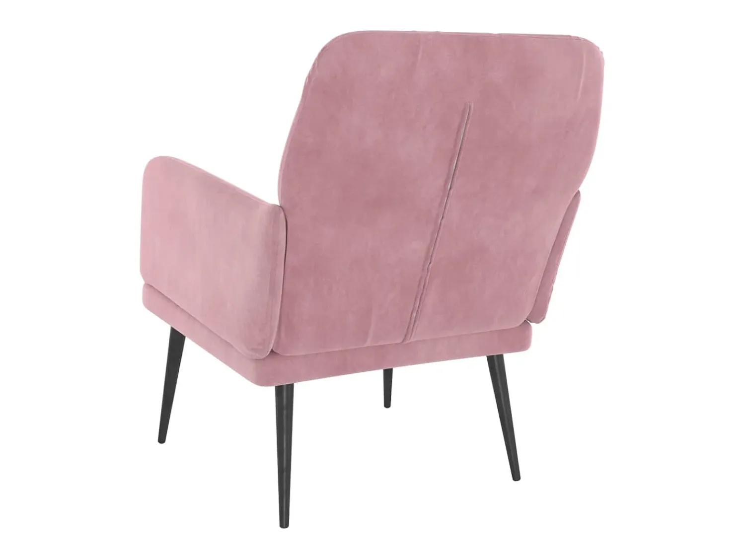 vidaxl Cadeira c/ apoio de braços 62x79x79 cm veludo^ Poltrona