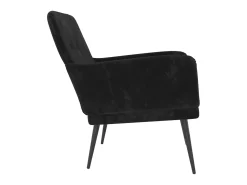vidaxl Cadeira c/ apoio de braços 62x79x79 cm veludo^ Poltrona