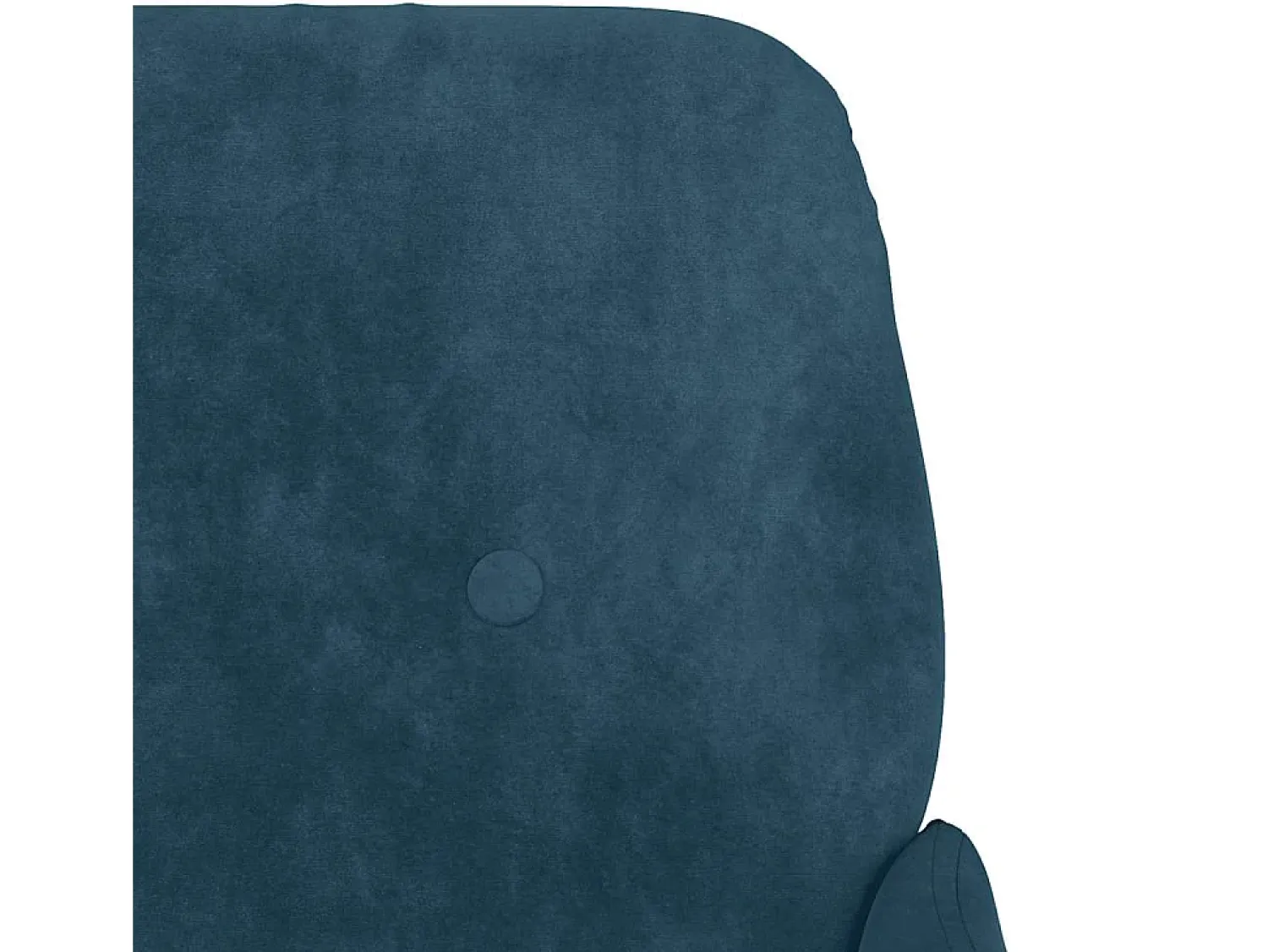 Poltrona|vidaxl Cadeira c/ apoio de braços 62x79x79 cm veludo Azul