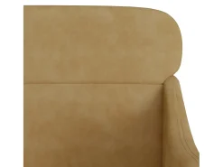 Clearance vidaxl Cadeira com apoio de braços 63x76x80 cm veludo Castanho