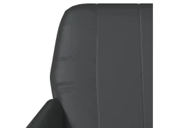 Poltrona*vidaxl Cadeira com apoio de braços 61x78x80 cm couro artificial Preto