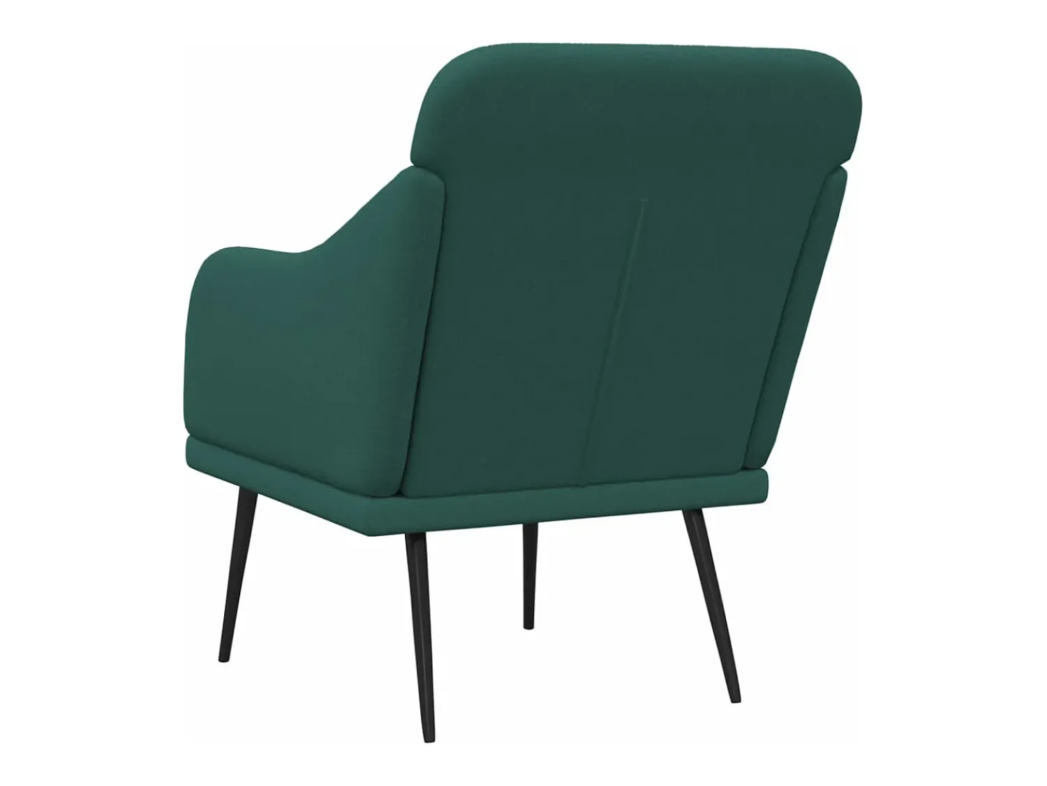 Cadeira com apoio de braços 63x76x80 cm tecido -escuro PT242040^ Poltrona
