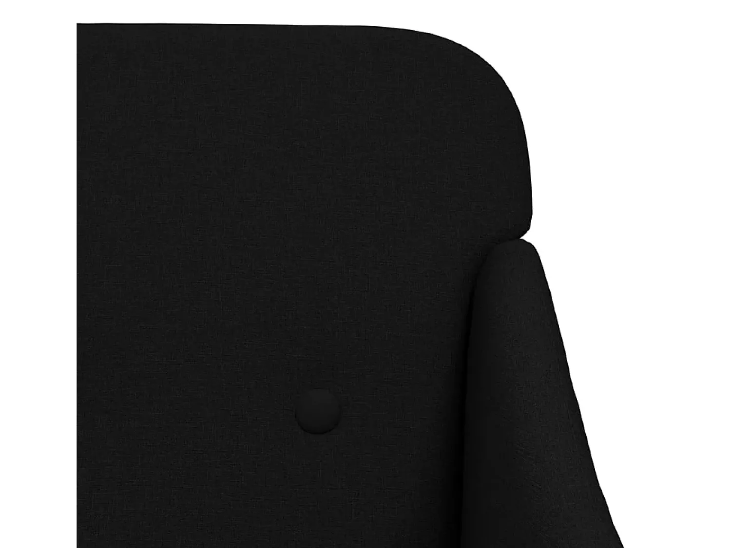 Poltrona|vidaxl Cadeira com apoio de braços 63x76x80 cm tecido Preto