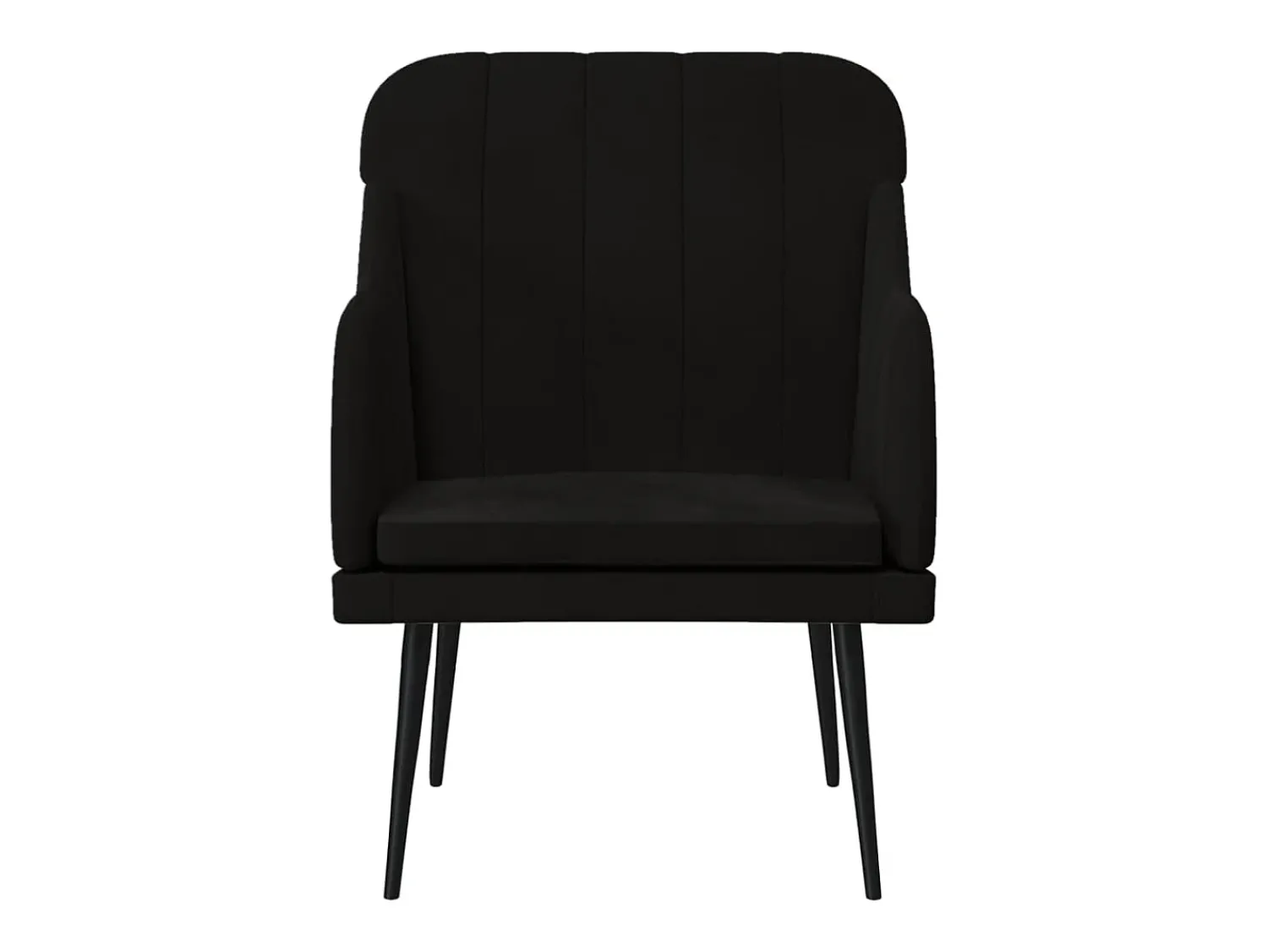 Cadeira com apoio de braços 63x76x80 cm veludo PT610088^ Poltrona
