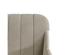vidaxl Cadeira com apoio de braços 63x76x80 cm veludo -claro^ Poltrona