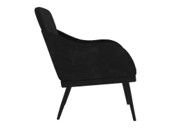 Cadeira com apoio de braços 63x76x80 cm veludo PT672425^ Poltrona