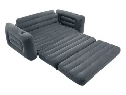 Sofá*Intex Cadeira convertível em cama 203x231x66 cm -escuro Cinzento