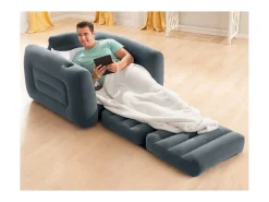 Intex Cadeira convertível em cama 117x224x66 cm -escuro Cinzento
