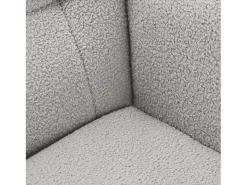 Cadeira de balanço - Cadeira relaxante para sala de estar e quarto - Cinza claro - 75 x 68 x 92 cm^ Poltrona