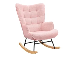 Sale Cadeira de balanço para adultos - Cadeira de balanço ergonômica para áreas externas - para sala de estar - Rosa