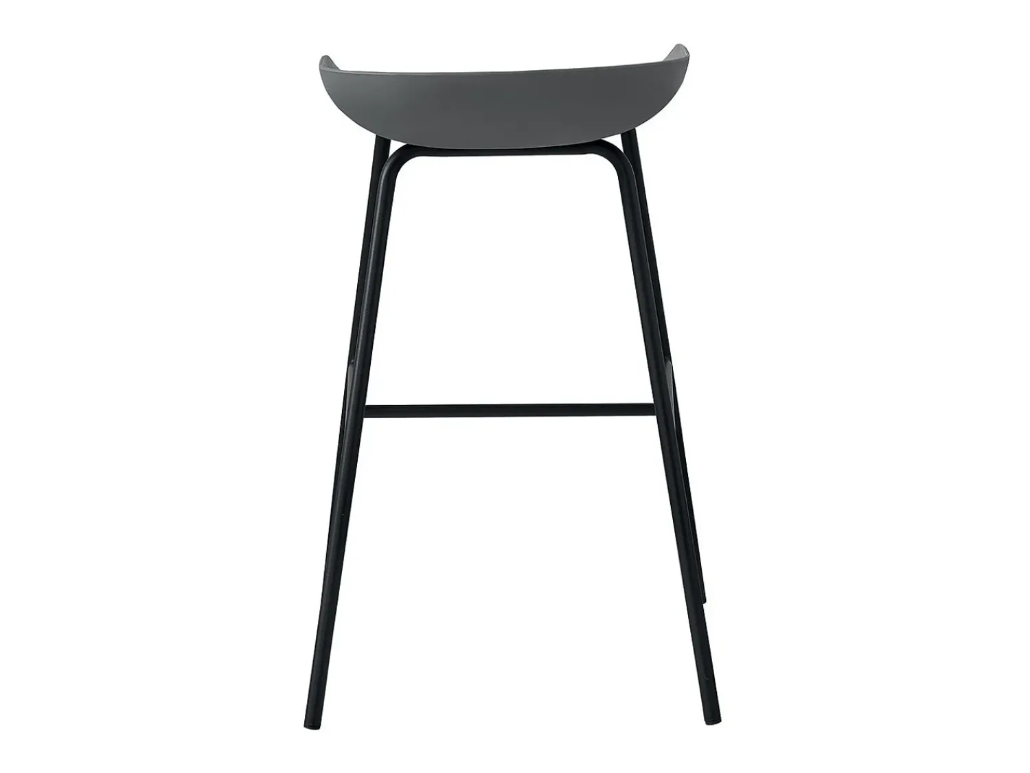 Hot Meublorama Cadeira de balcão design cinza. Coleção SIRA Cinzento