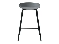 Hot Meublorama Cadeira de balcão design cinza. Coleção SIRA Cinzento