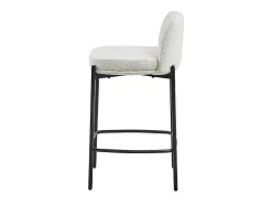 Banco|Meublorama Cadeira de balcão ELISE na cor branca, dimensões A91 x L44 x P42 cm, ideal para um balcão moderno. Branco