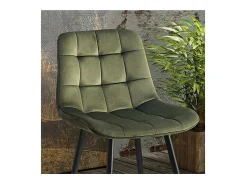 Banco|Meublorama Cadeira de balcão 'Jute' Veludo , dimensões: A95 x L46 x P36 cm Verde