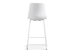 Best Meublorama Cadeira de balcão 'Mario' PP Branca, dimensões: A100,5 x L51 x P44cm Branco
