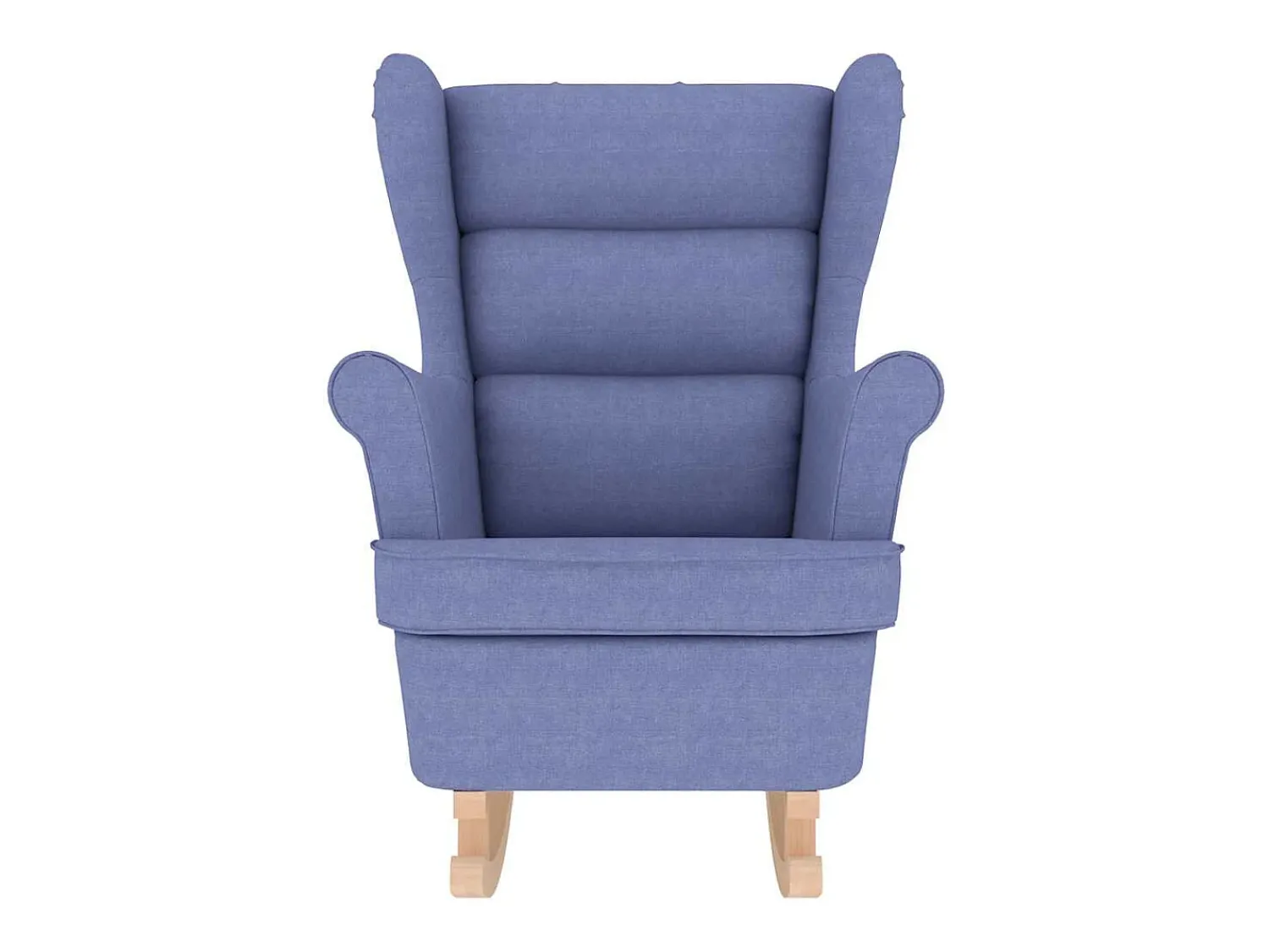 Sale Cadeira de baloiço | Poltrona | Cadeira Relax 74x90x102 cm tecido ganga SHL148737 Azul