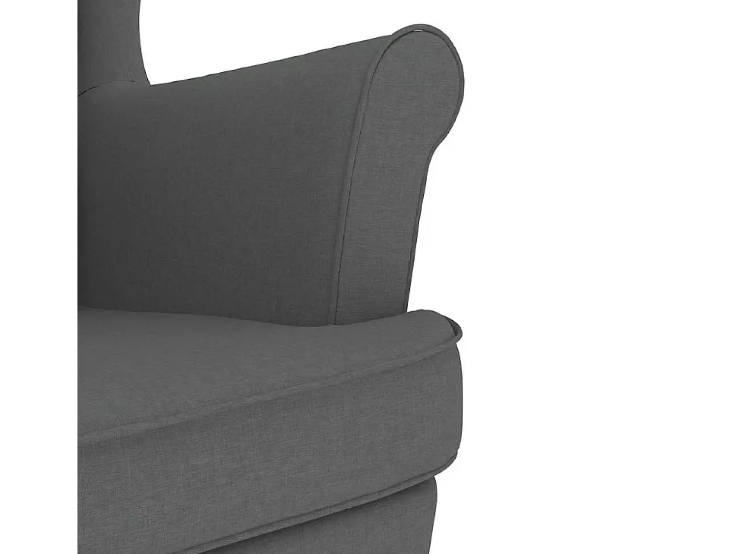 Cadeira de baloiço | Poltrona | Cadeira Relax 74x90x102 cm tecido cinzento-escuro SHL318524^ Poltrona