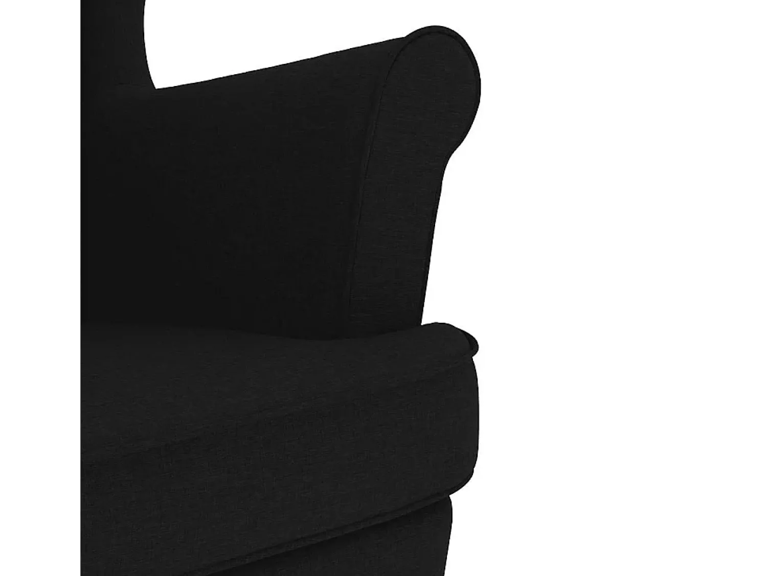 Poltrona| Cadeira de baloiço | Poltrona | Cadeira Relax 74x90x102 cm tecido SHL335506 Preto