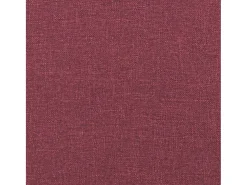 Poltrona|vidaxl Cadeira de baloiço com banco tecido tinto Vermelho