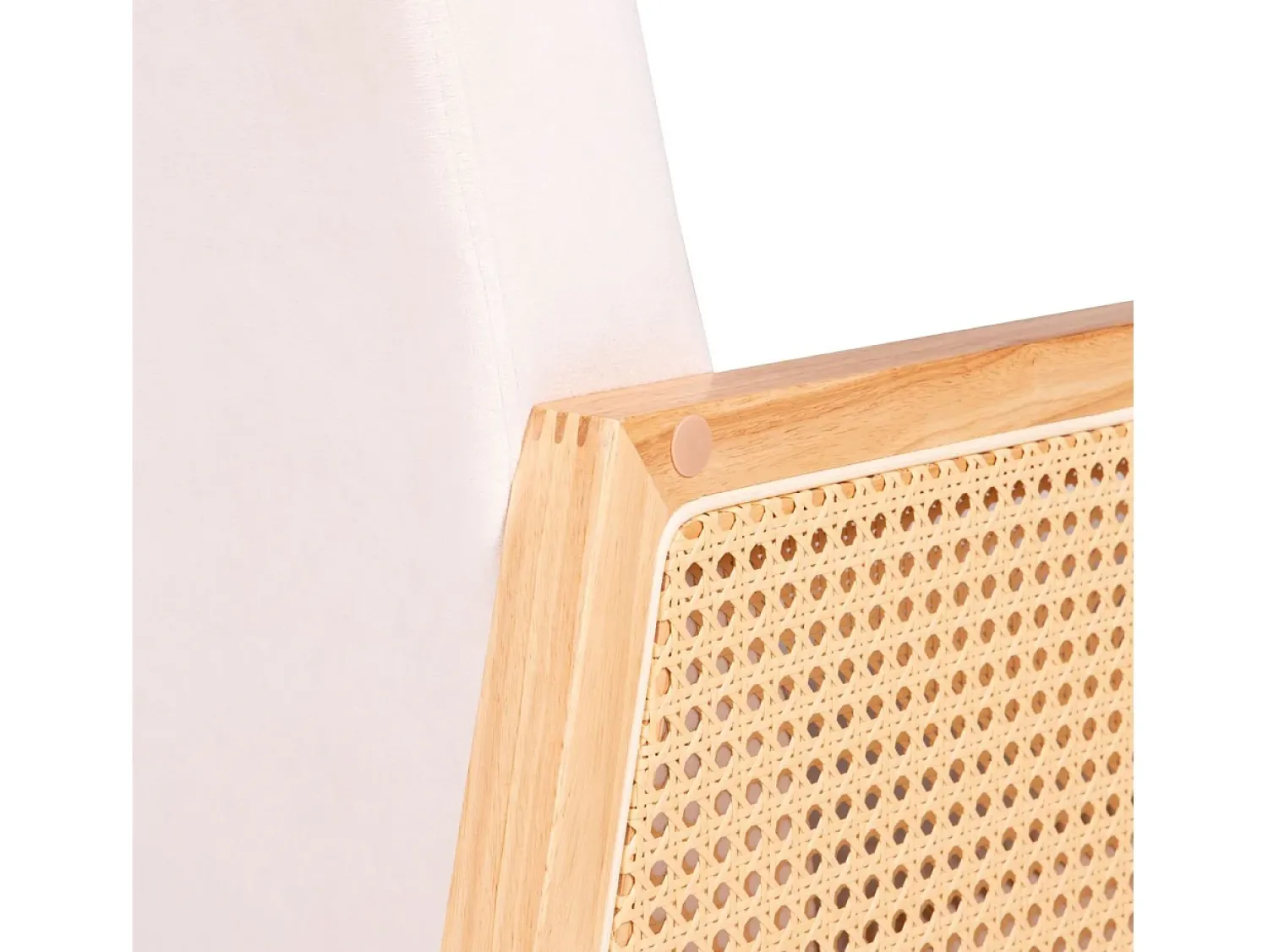 Poltrona|duehome Cadeira de baloiço Ember Cinzento
