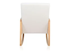 Poltrona|duehome Cadeira de baloiço Ember Cinzento