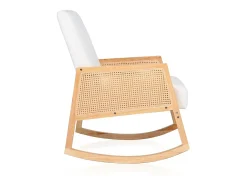 Poltrona|duehome Cadeira de baloiço Ember Cinzento