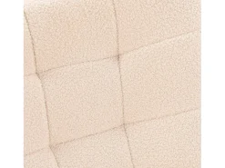 Cadeira de baloiço para adulto - Cadeira de baloiço ergonómica para exteriores - para sala de estar - Jardim - Quarto - Bege