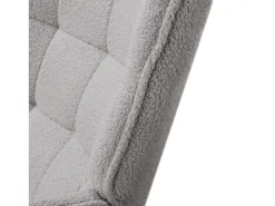 Best Cadeira de baloiço para adulto - Cadeira de baloiço ergonómica para exterior - para sala de estar - jardim - quarto - Cinzento