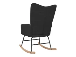 Poltrona* Cadeira de baloiço tecido PT903525 Preto