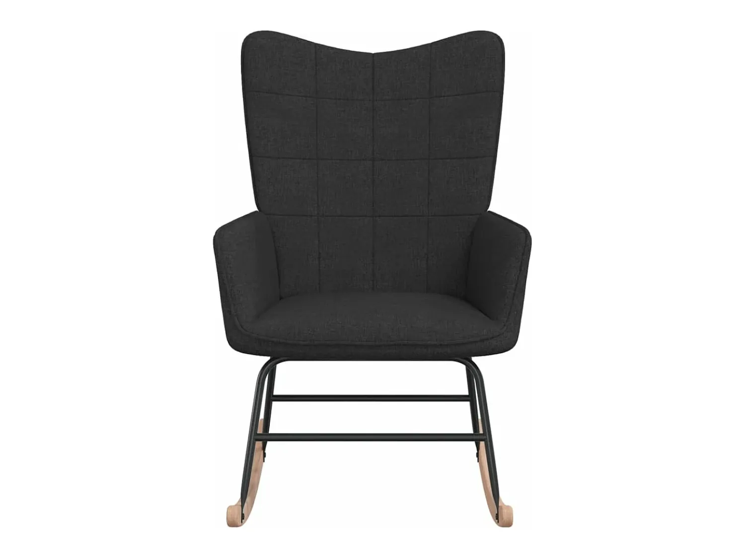 Poltrona* Cadeira de baloiço tecido PT903525 Preto