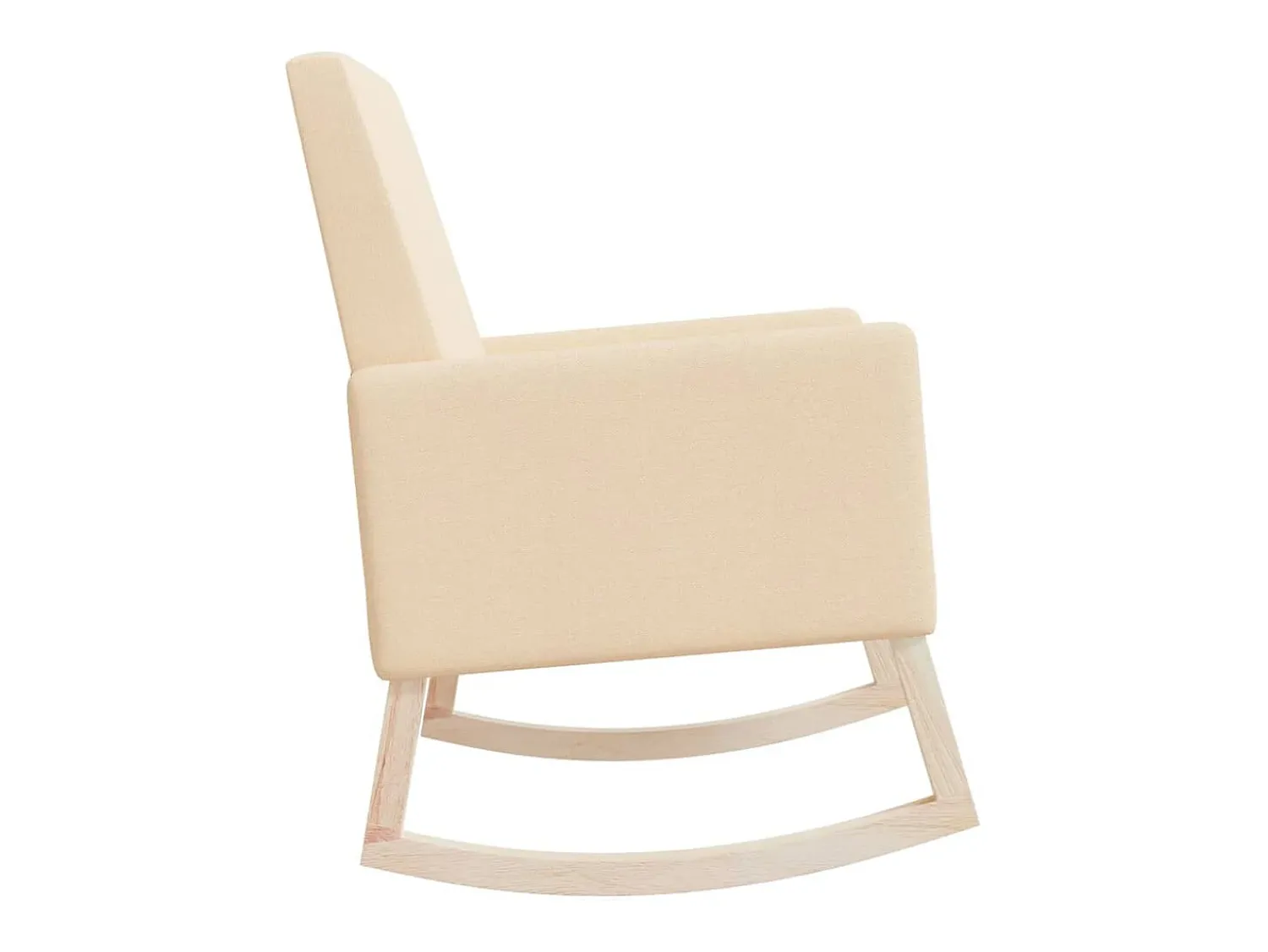vidaxl Cadeira de baloiço tecido^ Poltrona