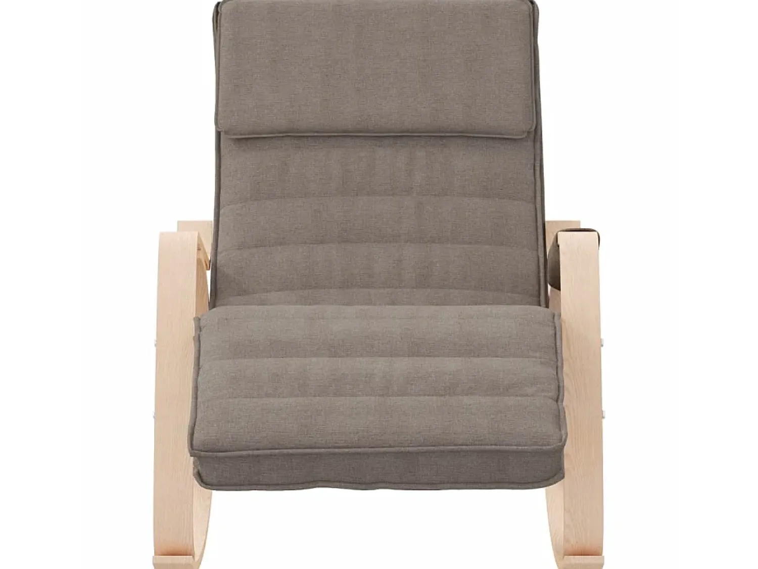 Poltrona* Cadeira de baloiço tecido cinzento-acastanhado PT830141 Taupe
