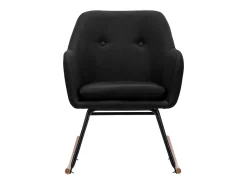Discount Cadeira de baloiço tecido PT356809 Preto