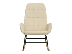 Poltrona| Cadeira de baloiço tecido cor PT566071 Creme