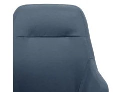 Hot vidaxl Cadeira de baloiço tecido Azul