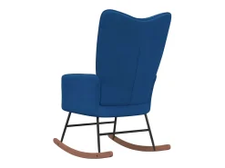 Poltrona| Cadeira de baloiço veludo PT230129 Azul