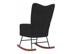 Poltrona* Cadeira de baloiço veludo PT455359 Preto