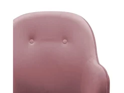 Outlet vidaxl Cadeira de baloiço veludo Rosa