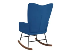 Poltrona* Cadeira de baloiço veludo PT572901 Azul